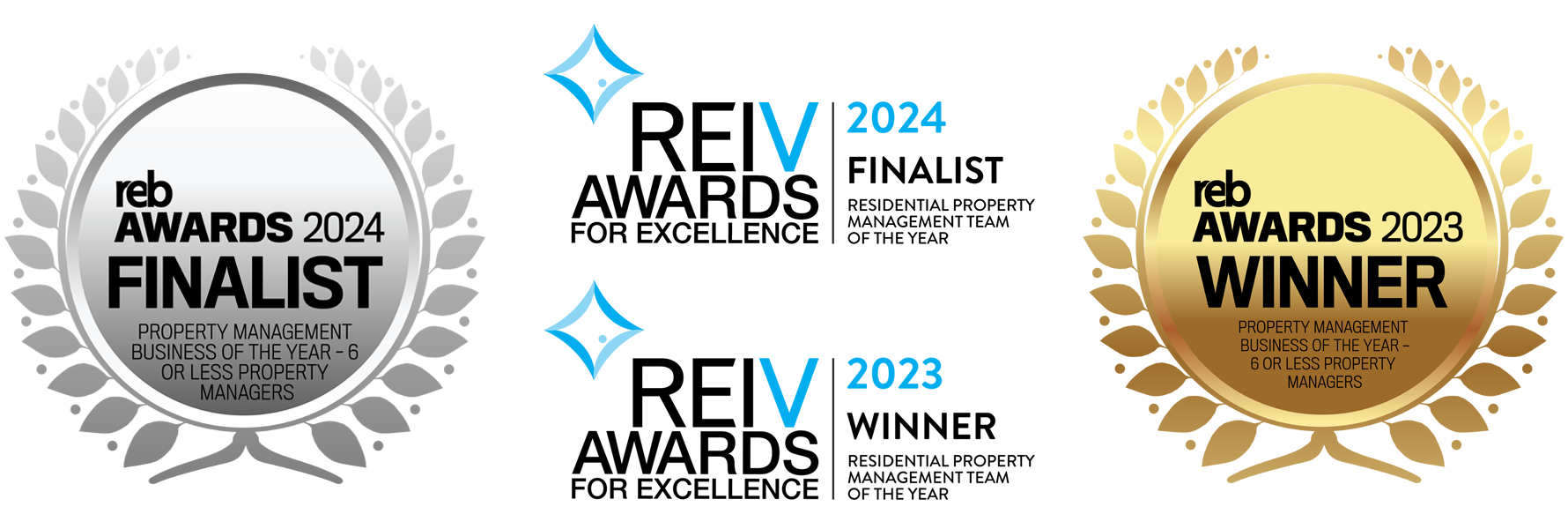 REB & REIV Awards - 2023 and 2024